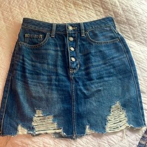 Hollister Denim Skirt